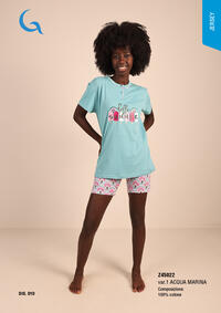 PIGIAMA RAGAZZA M/M Z45022 Tellini S.r.l. Ingrosso Abbigliamento